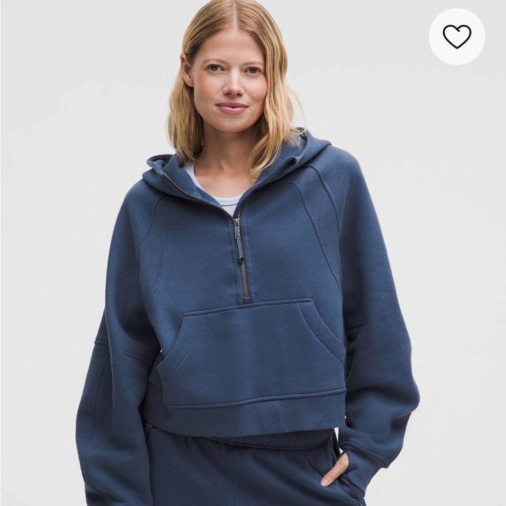 Lululemon Athletica Scuba Half Zip Hoodie